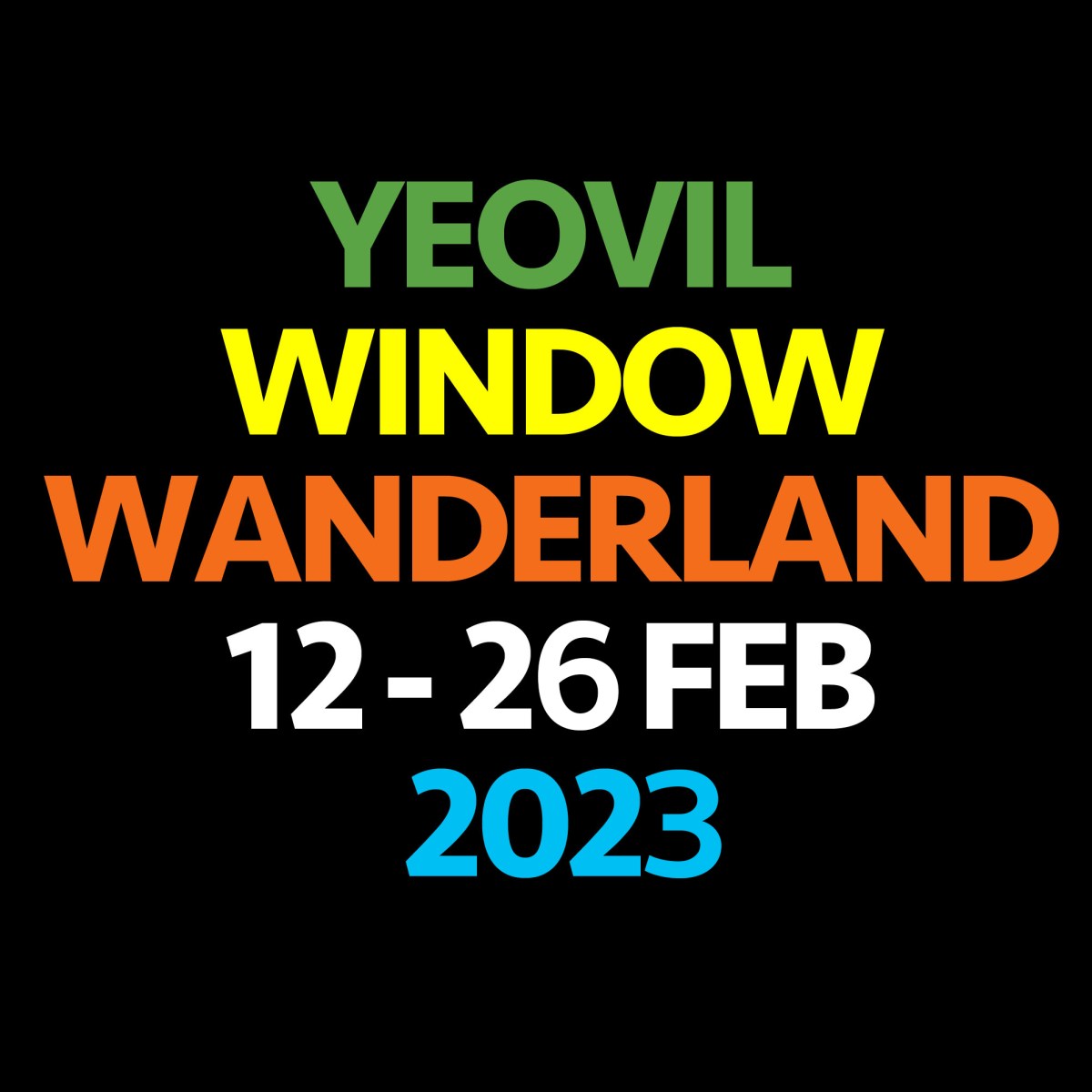 Yeovil Window Wanderland 2023