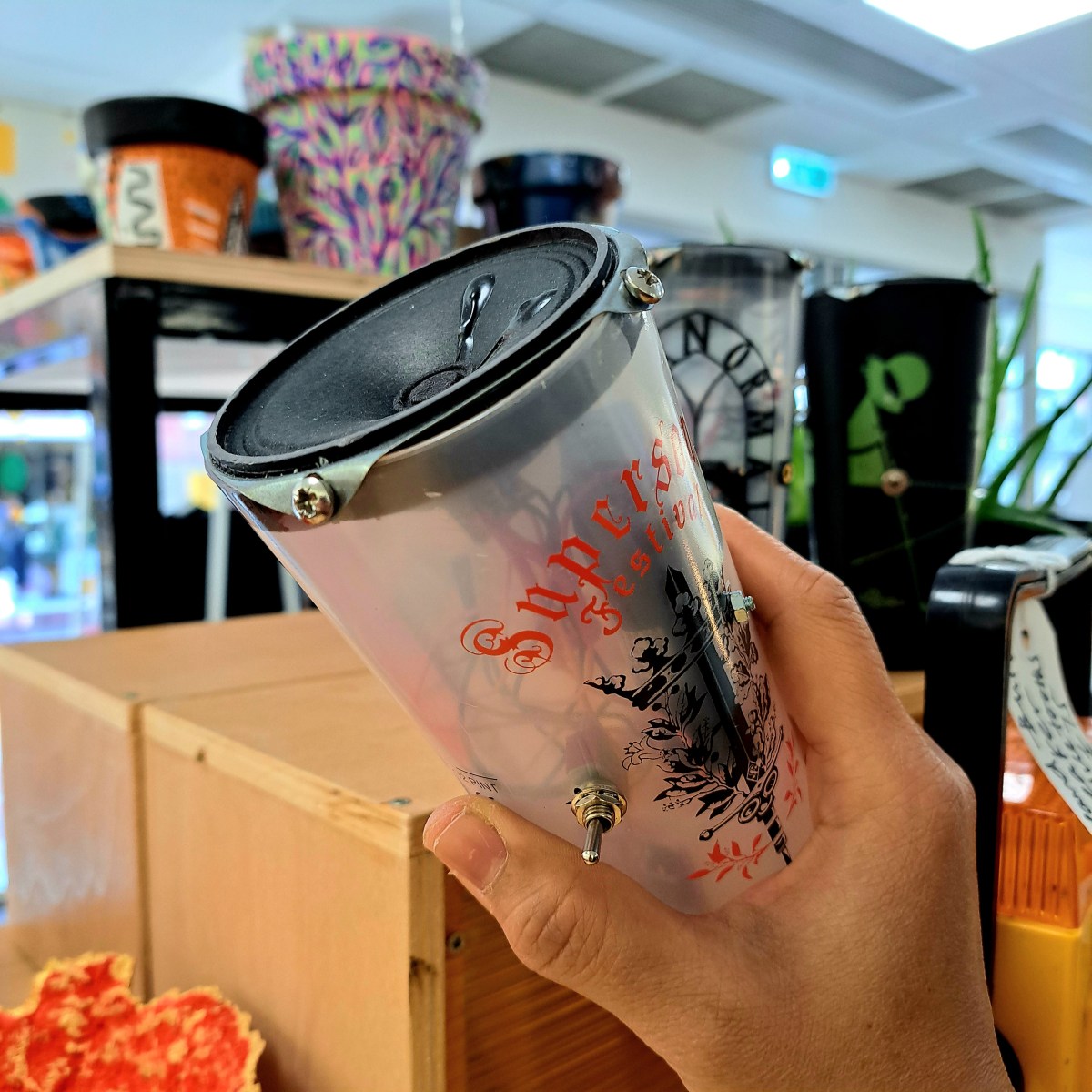 Make Your Own Pint Mug Sound System (SAT 21 Oct, 1-3.30pm)