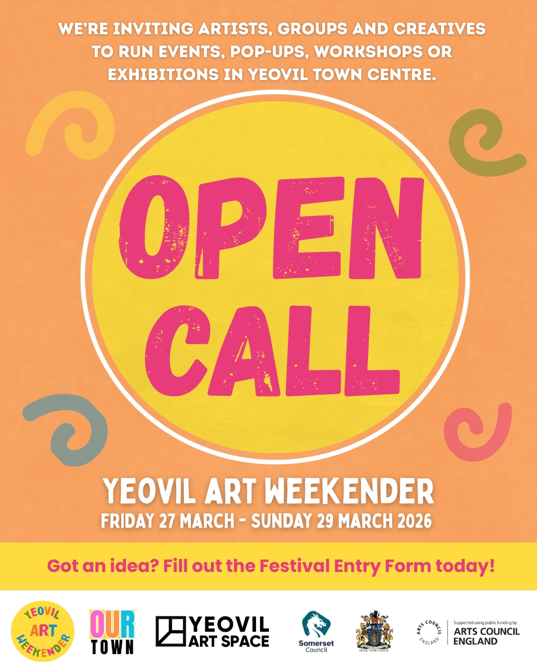 Yeovil Art Weekender 2026 – Open Call