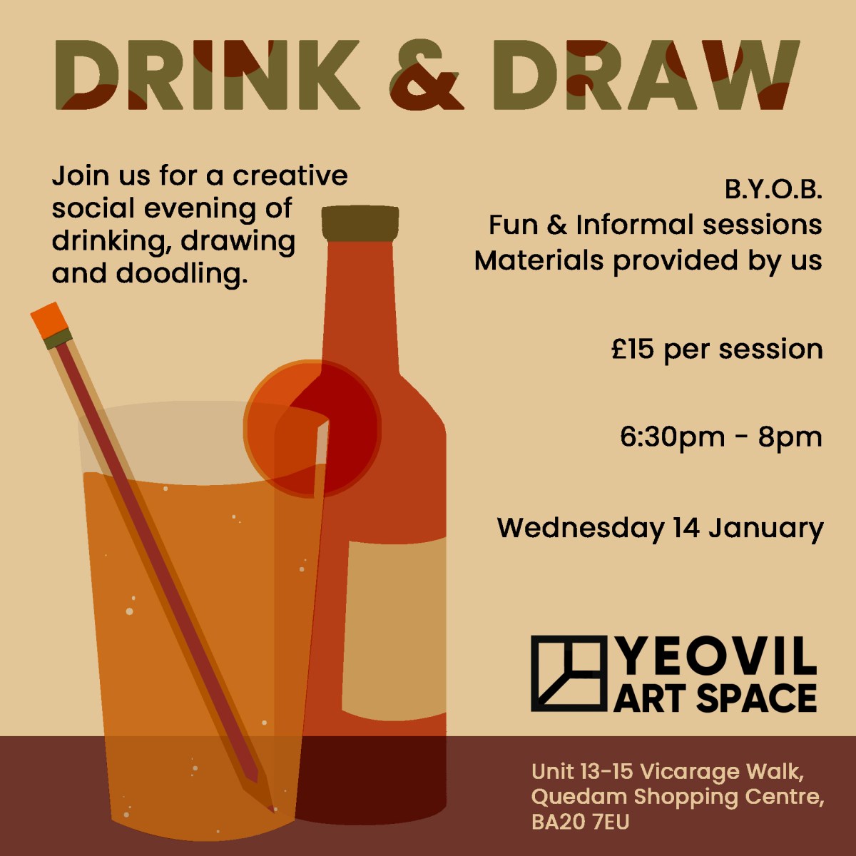Drink & Draw