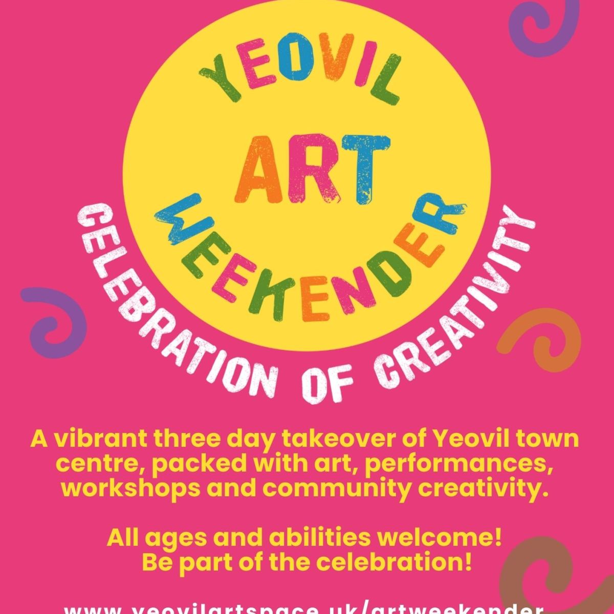Yeovil Art Weekender 27 to 29 March 2026